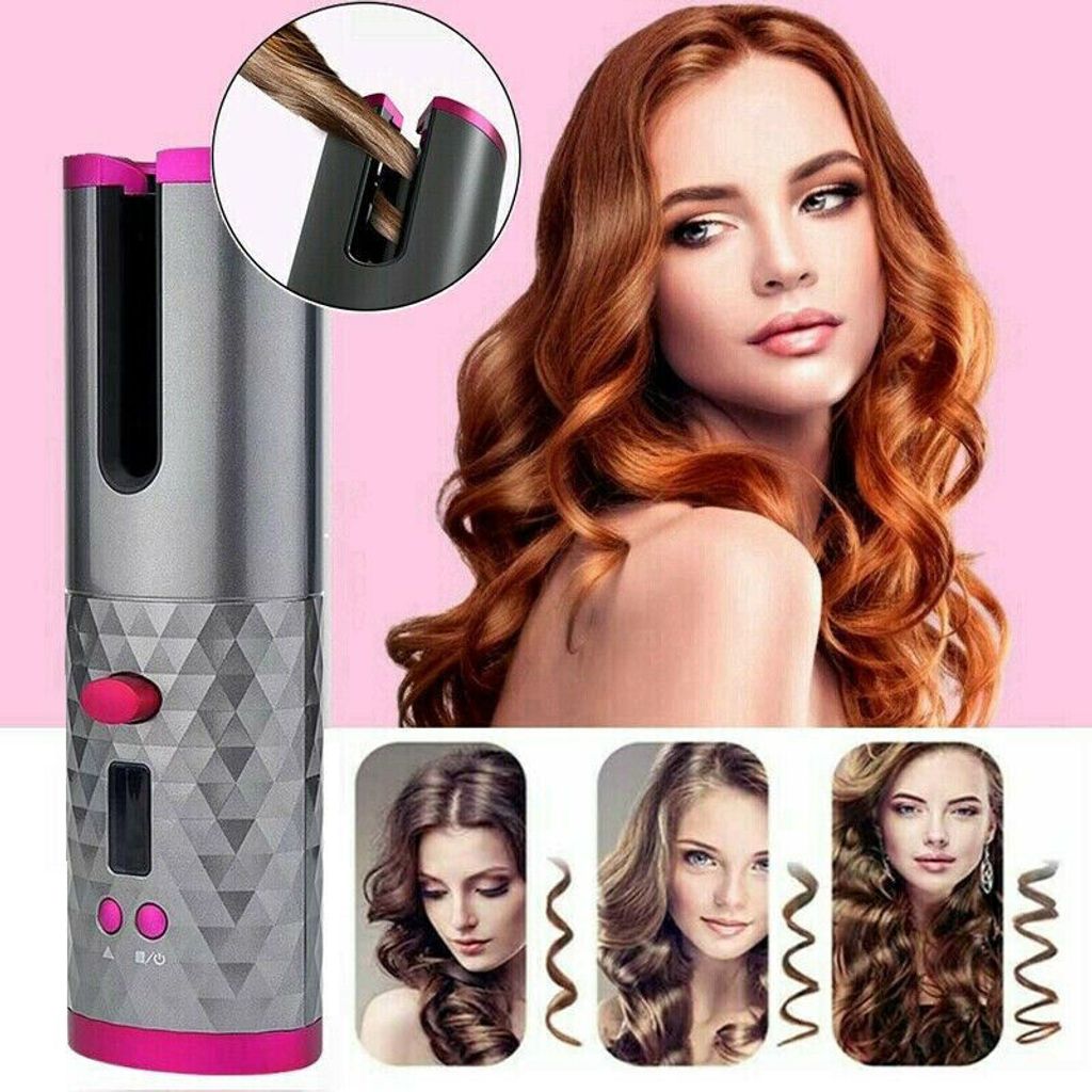 RIZADOR CABELLO AUTOMATICO INALAMBRICO